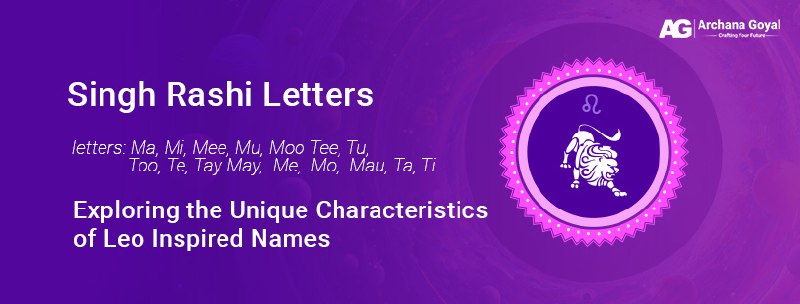 Singh Rashi Letters